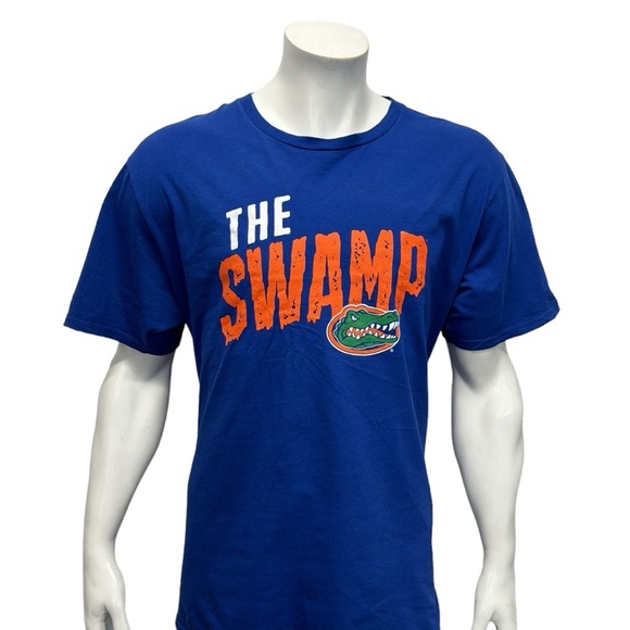 University of Florida Gators UF "The Swamp" Blue Orange Graphic T-Shirt XL - Picture 6 of 10